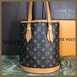 Authentic Louis Vuitton Bucket Pm
